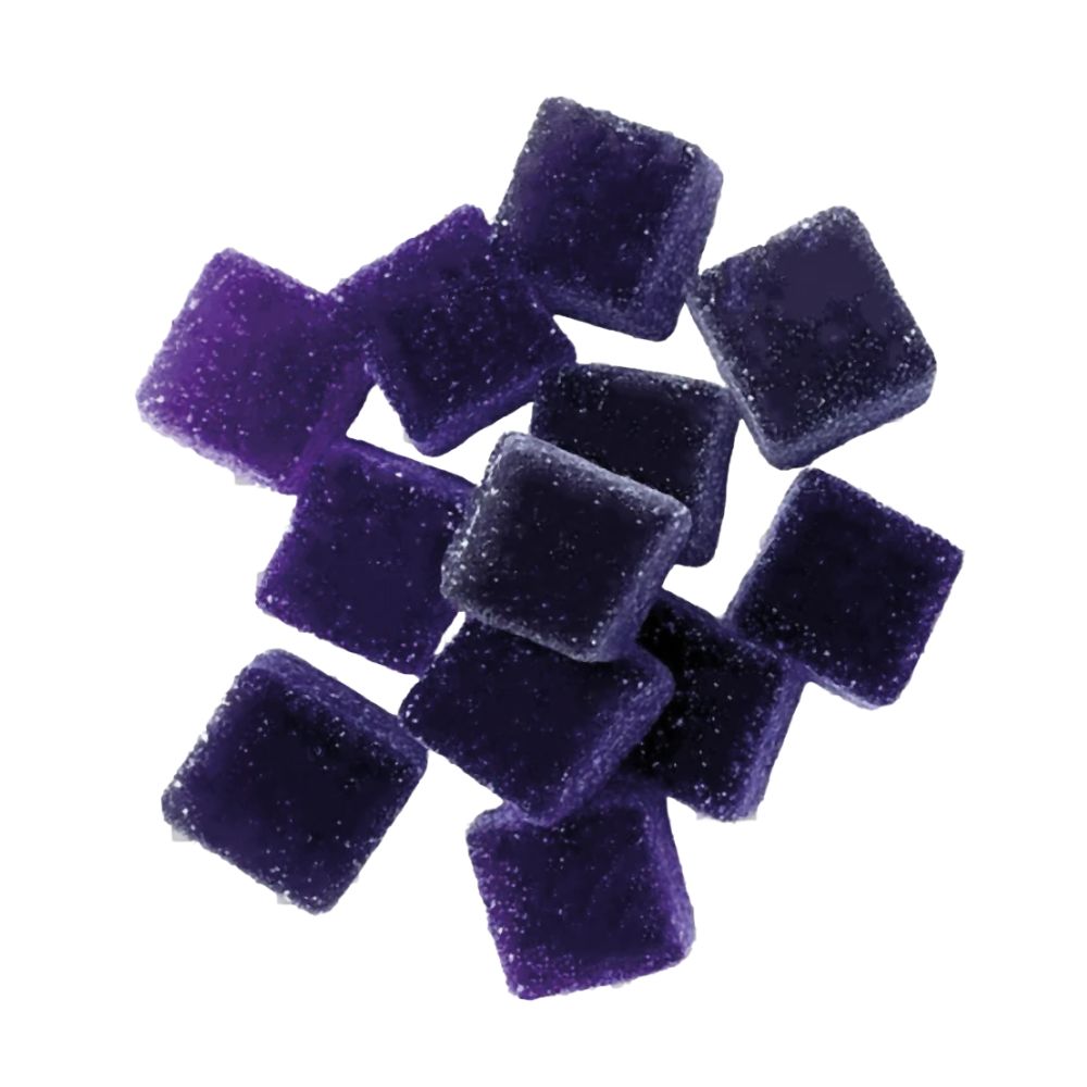 Gummies CBD Sommeil I Purple Dream I Cassis/Mûre – 20mg CBD & mélatonine – Sans THC – 30 gummies