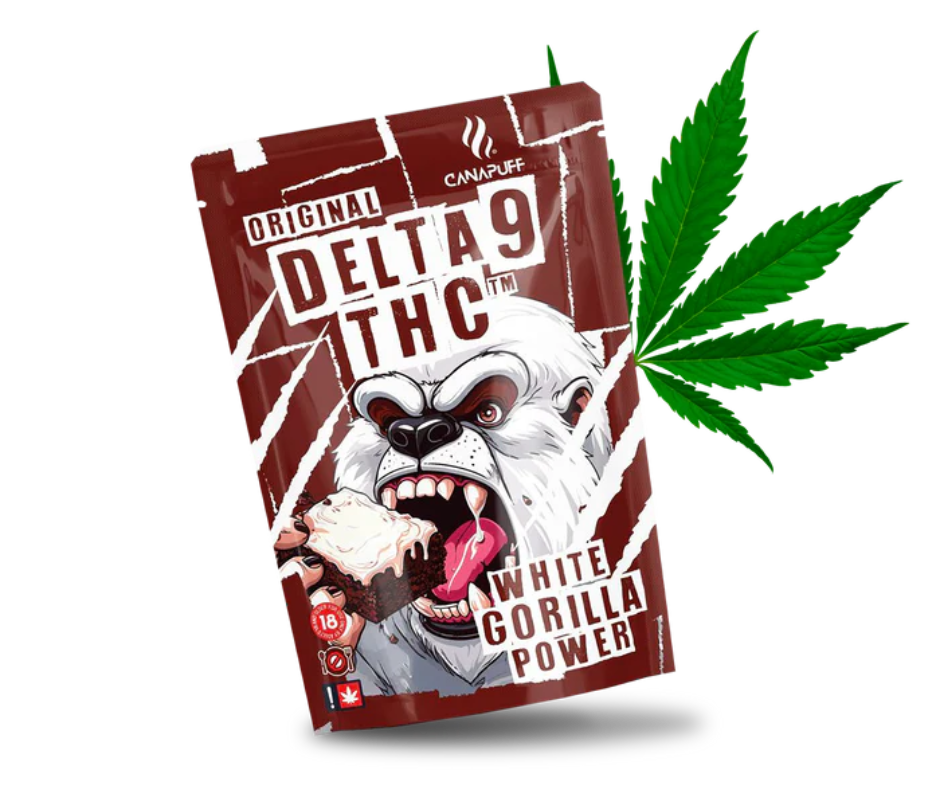 Brownie 150mg Delta 9 THC - Canapuff - White Gorilla Power